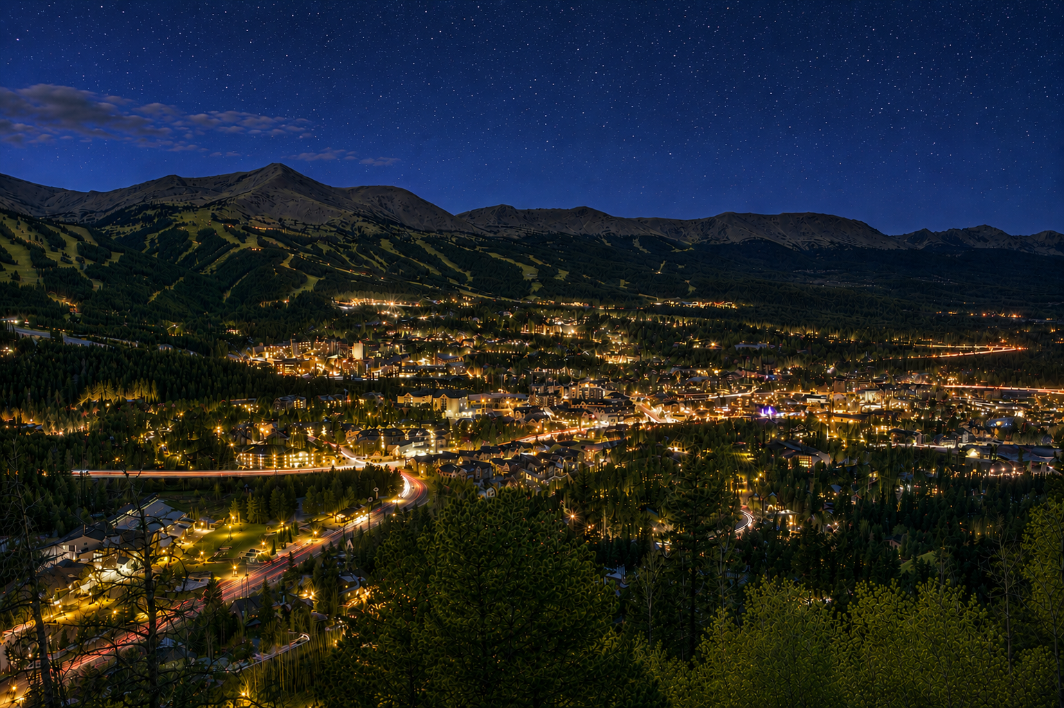 4th of July Drone Fireworks in Breckenridge